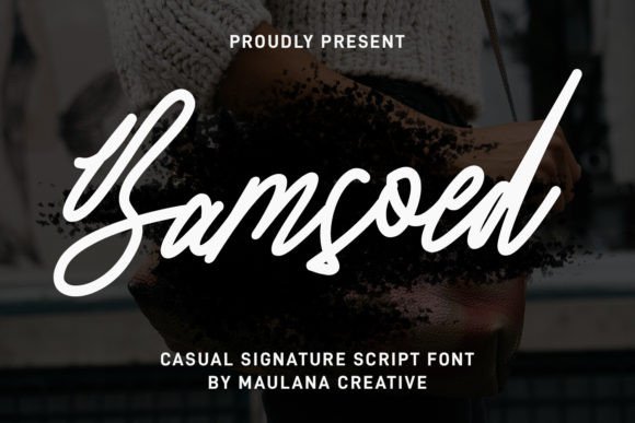 Bamsoed: A Script Font for Creative Marketing