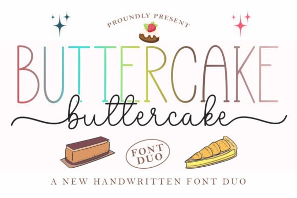 Butter Cake Duo: A Font for Elegant Web Design