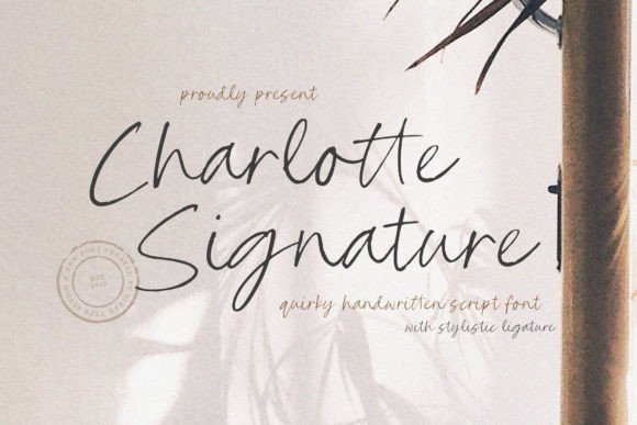 Charlotte Signature: A Whimsical Font for Creative Projects