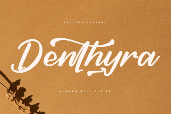 Denthyra: Elegant Script Font