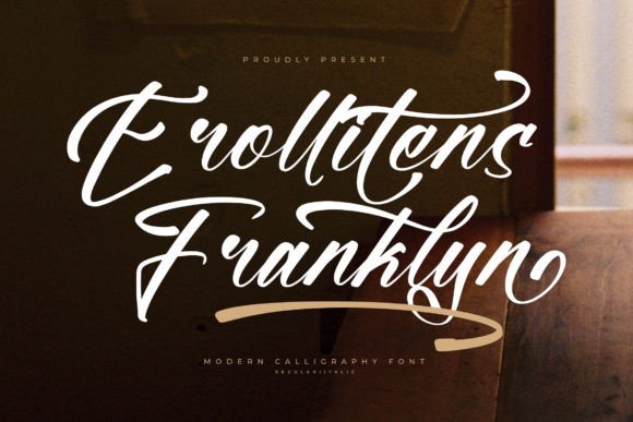 Erollitens Franklyn: A Stylish Script Font