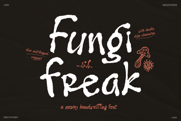 Fungi Freak Font: Playful Script for Creative Projects