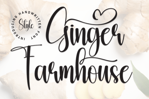 Ginger Farmhouse Font for Web Design