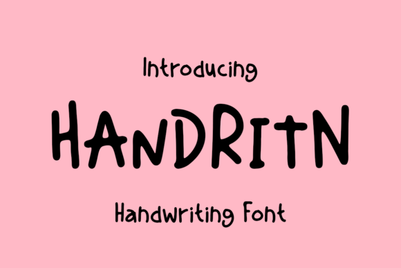 Handritn Font: A Handwritten Hero for Branding