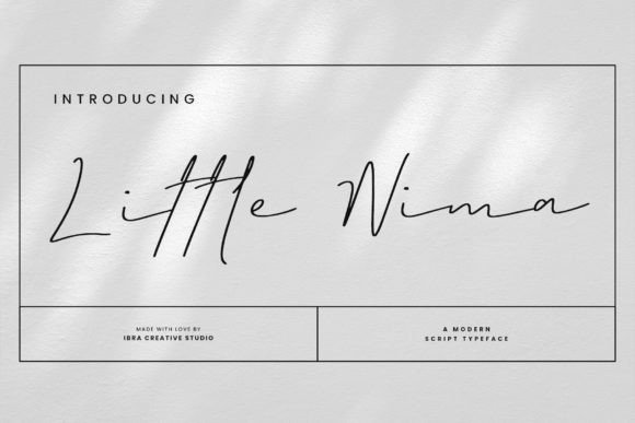 Little Nima: A Font That Speaks Volumes