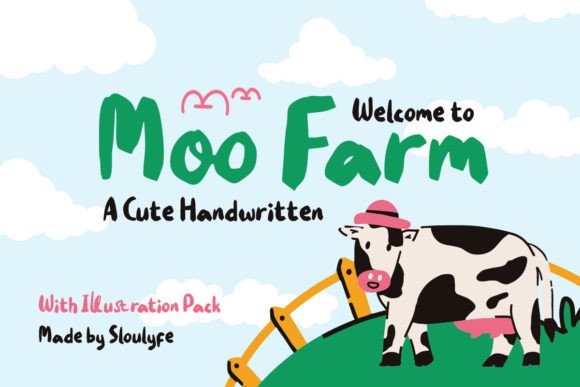 Moo Farm Font: A Creative Touch for Small Businesses