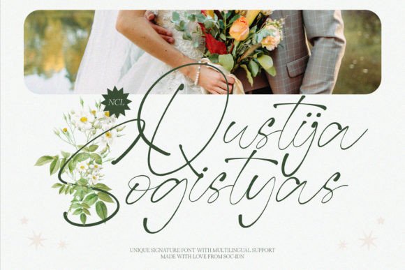 Qustija Sogistyas: A Signature Font for Elegant Design