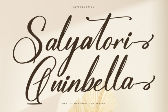 Salyatori Quinbella Font