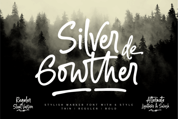 Silver Gowther: A Font That Speaks Volumes