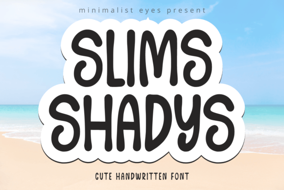 Slims Shadys Font for Creative Projects