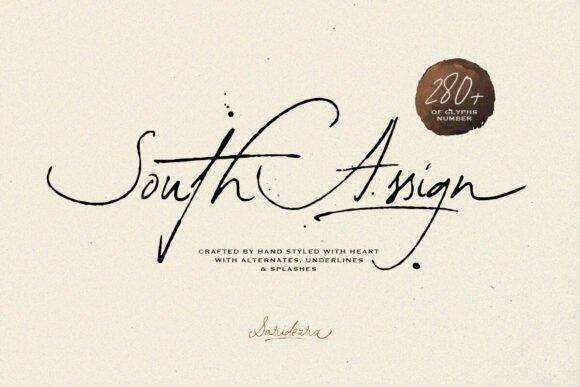 South Assign: Vintage Script for Makers