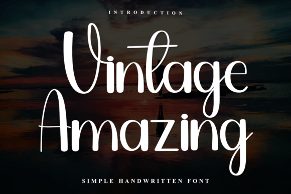 Vintage Amazing Font