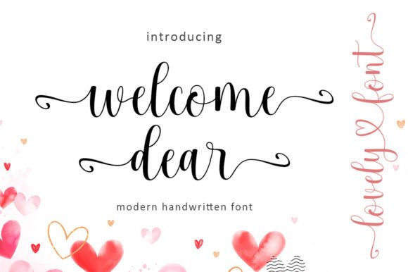 Welcome Dear Font Review